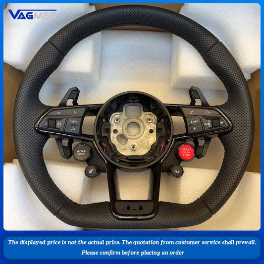 For Audi R8 with Four Buttons Car Interior Accessories Steering Wheel