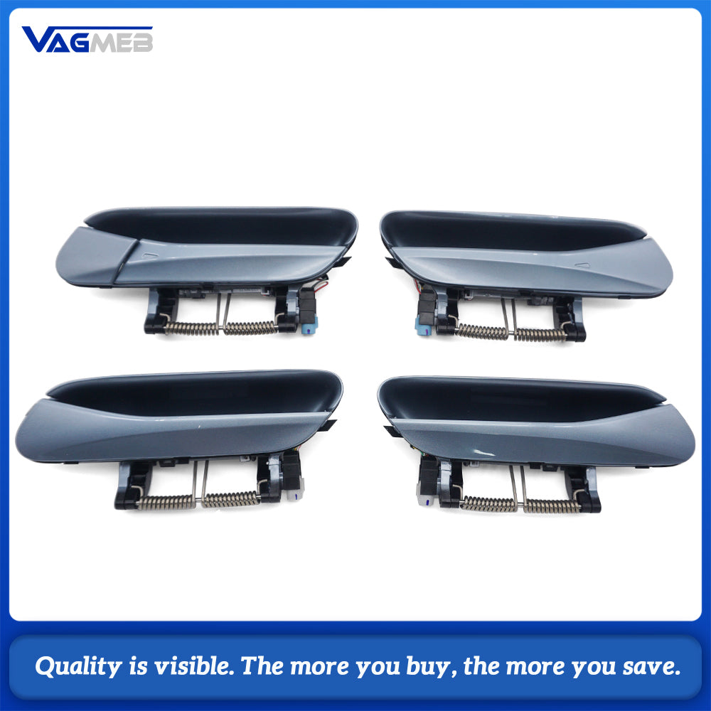 For VW ID.4 Inductive Exterior Door Handles, 1 Pair Front & 1 Pair Rear Smart Sensor Door Handle Kit