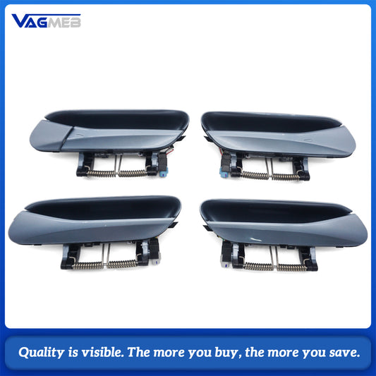 For VW ID.4 Inductive Exterior Door Handles, 1 Pair Front & 1 Pair Rear Smart Sensor Door Handle Kit