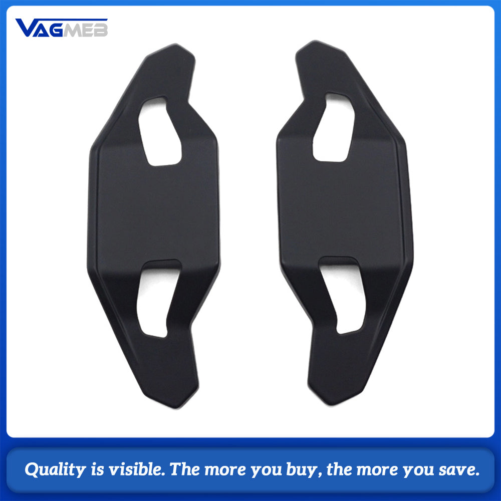 Car Steering Wheel Shift Paddle Shell Fit For Audi Q7 SQ7 4M 2016 2017 2018 2019 Gear Shifting Paddle Cover Replacement Part