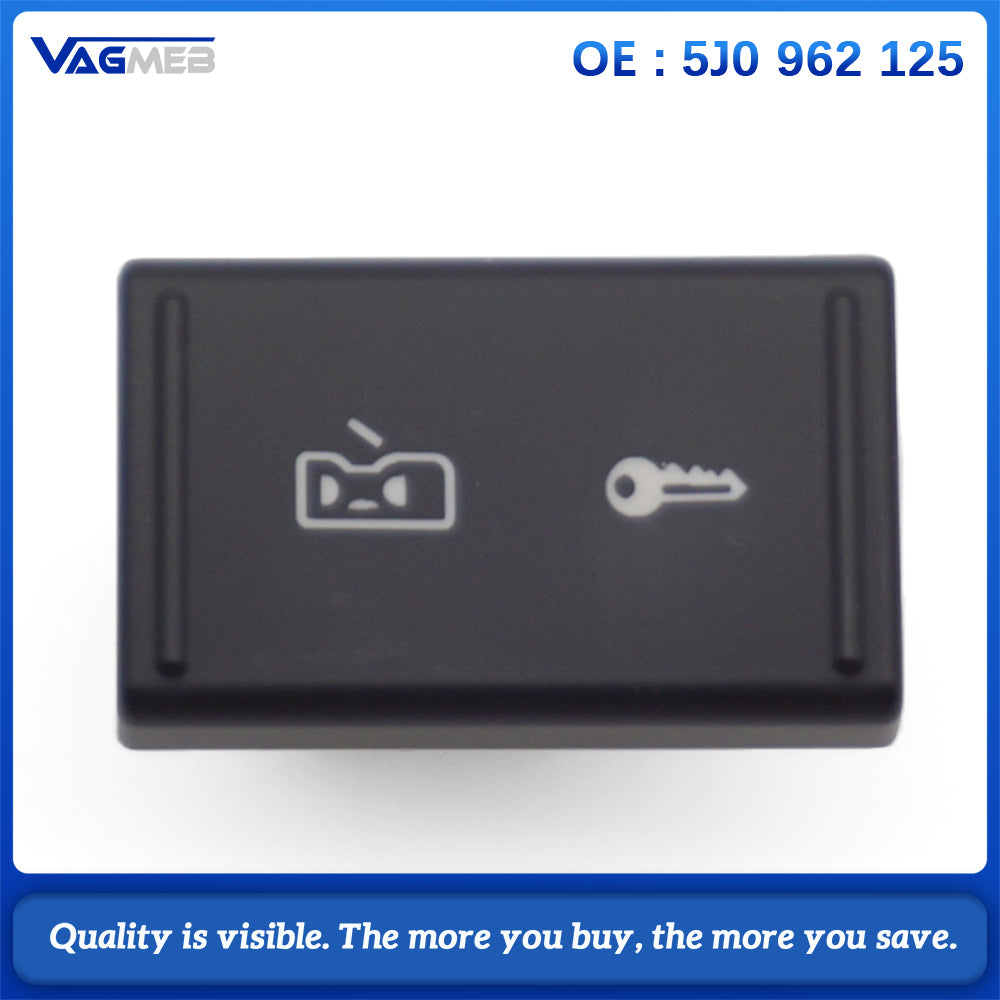 Only Left Hand Drive Car Central Door Lock Unlock Switch Button 5J0962125 For 2007-2015 Skoda Fabia Roomster 5J0 962 125