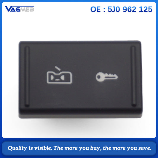 Only Left Hand Drive Car Central Door Lock Unlock Switch Button 5J0962125 For 2007-2015 Skoda Fabia Roomster 5J0 962 125