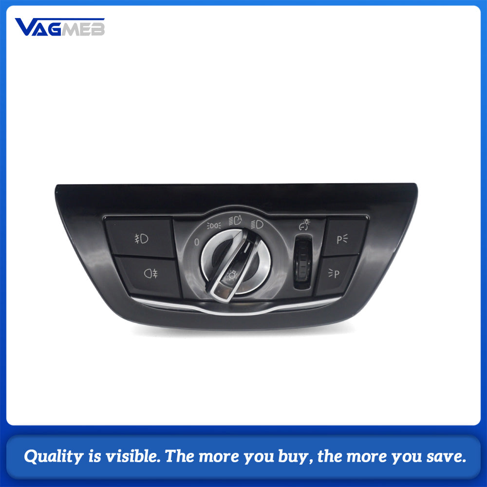 Car HeadLamp Rotary Foglight Button Headlight Switch Cover Panel For BMW X3 G01