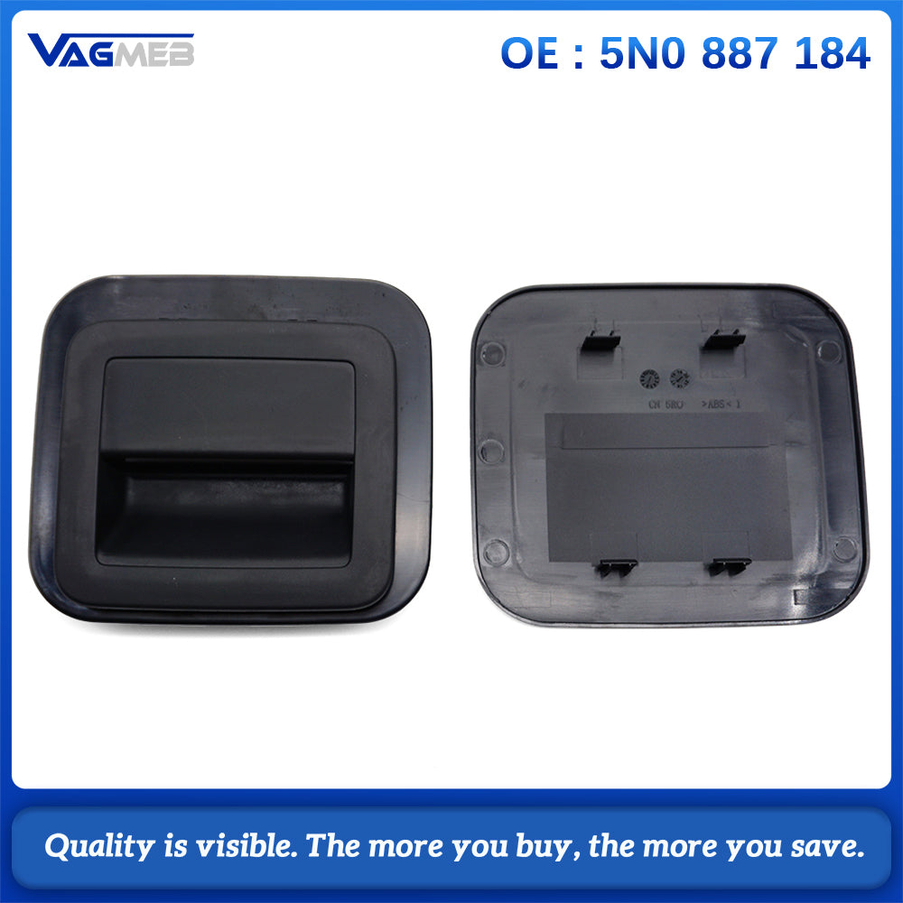 Handle Cover For Rear Trunk Liner Cargo Boot Carpet For VW Golf Passat T-Ross Tiguan Teramont For Q2 Q3 RSQ3 5N0887184