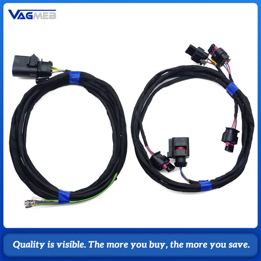 Auto Intelligent Parking Assist Front and Rear 4K-8K-12K PLA Upgrade OPS Install Harness Wire For Audi Q5 2022