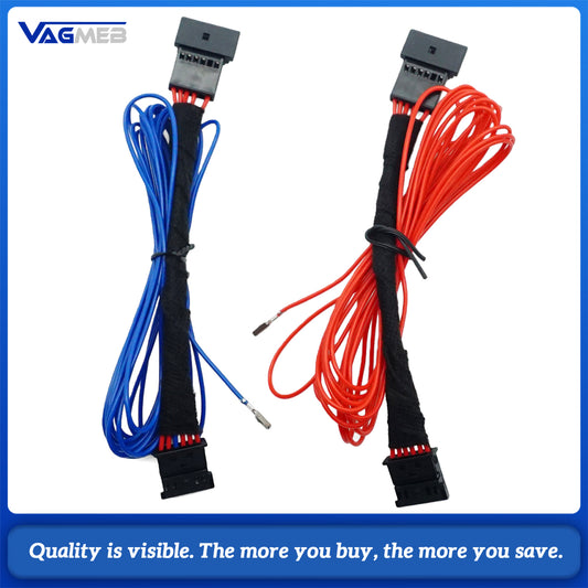 2x Retrofit LCI Led Tail light cable adaptor wire loom For 5 series G30
