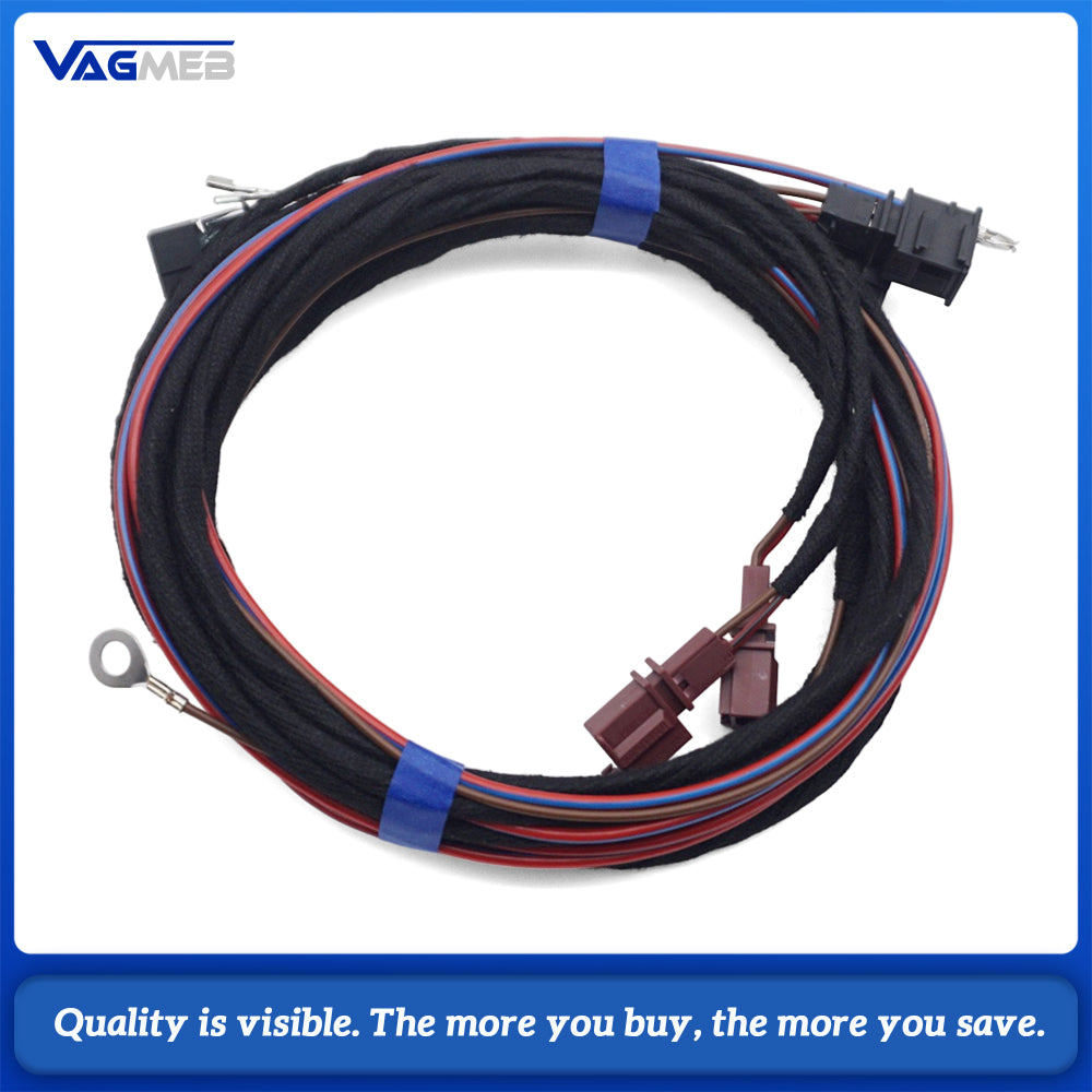 Car Rear Seat Heating Upgrade Wiring Harness Cable Kit For Automatic Air Conditioning System For Volkswagen Passat B8