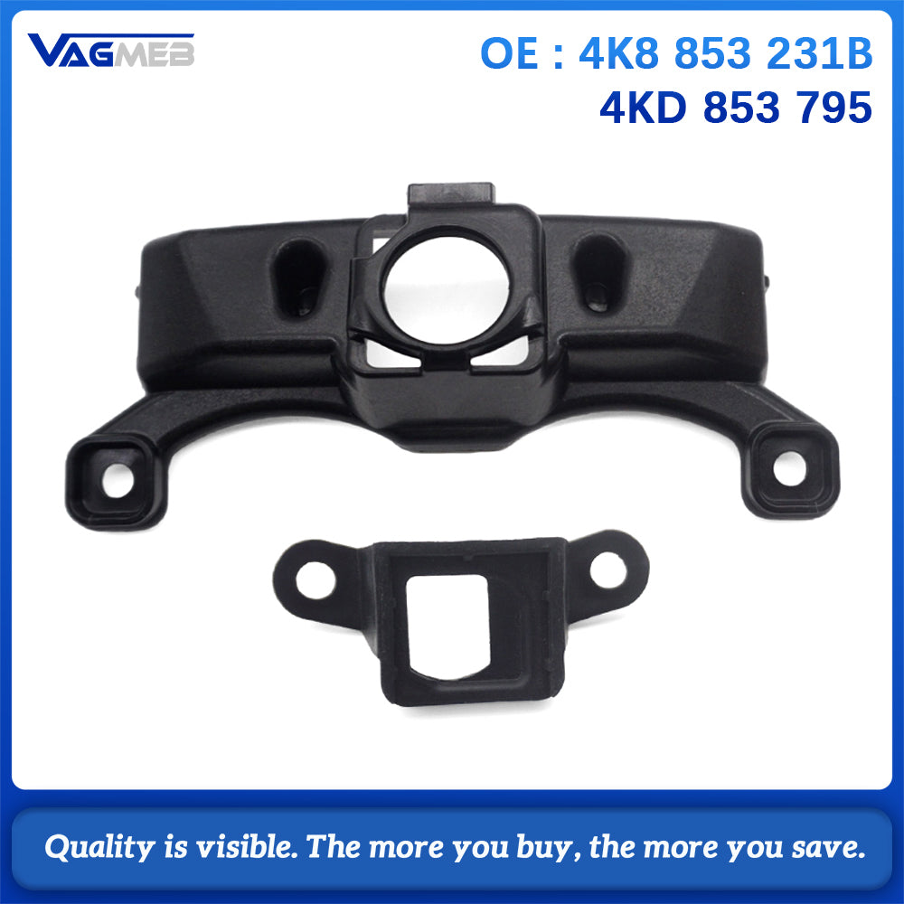 360 Front Camera Bracket For 2022 Audi RS6 Avant C8 Grille Mount Support Holder For Surround View Camera 4K8 853 231B  4KD 853 795