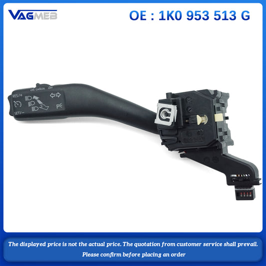 Cruise Control Turn Signal Switch For VW Jetta Golf 5 6 MK6 GTI MK5 Tiguan Rabbit 1K0 953 513 G