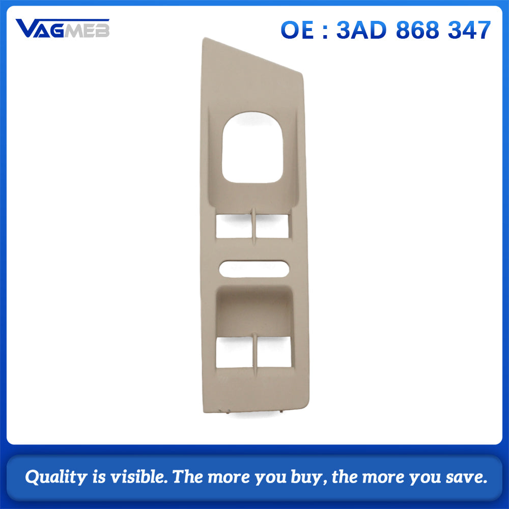 For VW Passat B7 Main drive lift switch frame beige 3AD 868 347