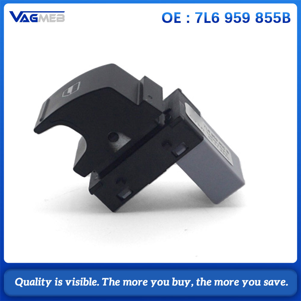 Car Passenger Window Glass Lift Switch Button for Jetta Golf 5 MK6 Passat B6 CC Tiguan 7L6 959 855B