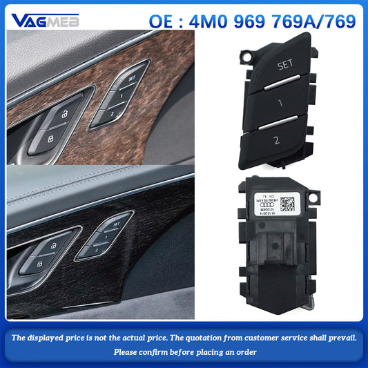 For Audi Q7Q8 Seat memory adjustment switch 4M0 969 769A/769