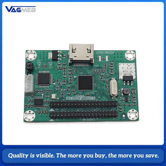 LVDS to HDMI Converter Adapter Board Main Chip Solution Support Video + Audio Output For Car LCD Screen Industrial Display Modification
