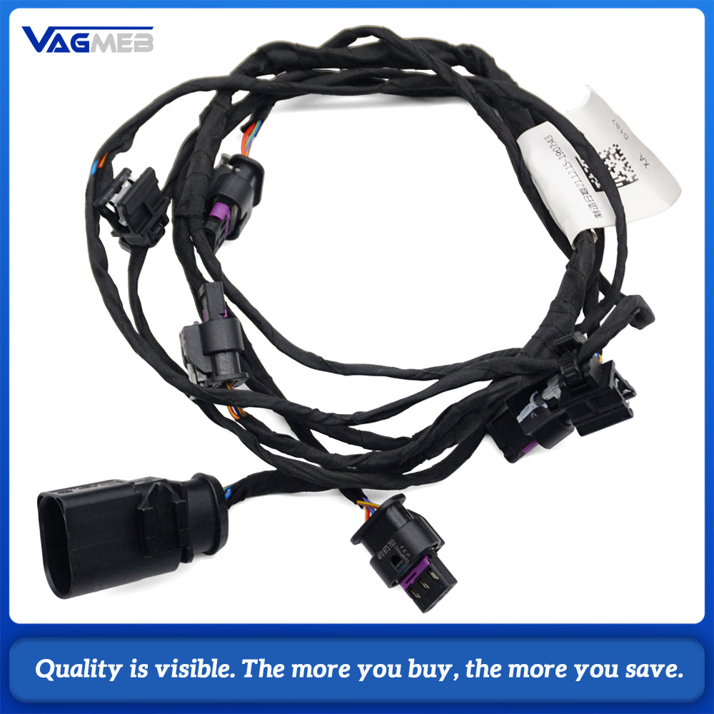 For Audi Q2 2016-2022 PDC Parking Sensor Wiring Loom Harness Rear 81A 971 104 E 81A971104 E