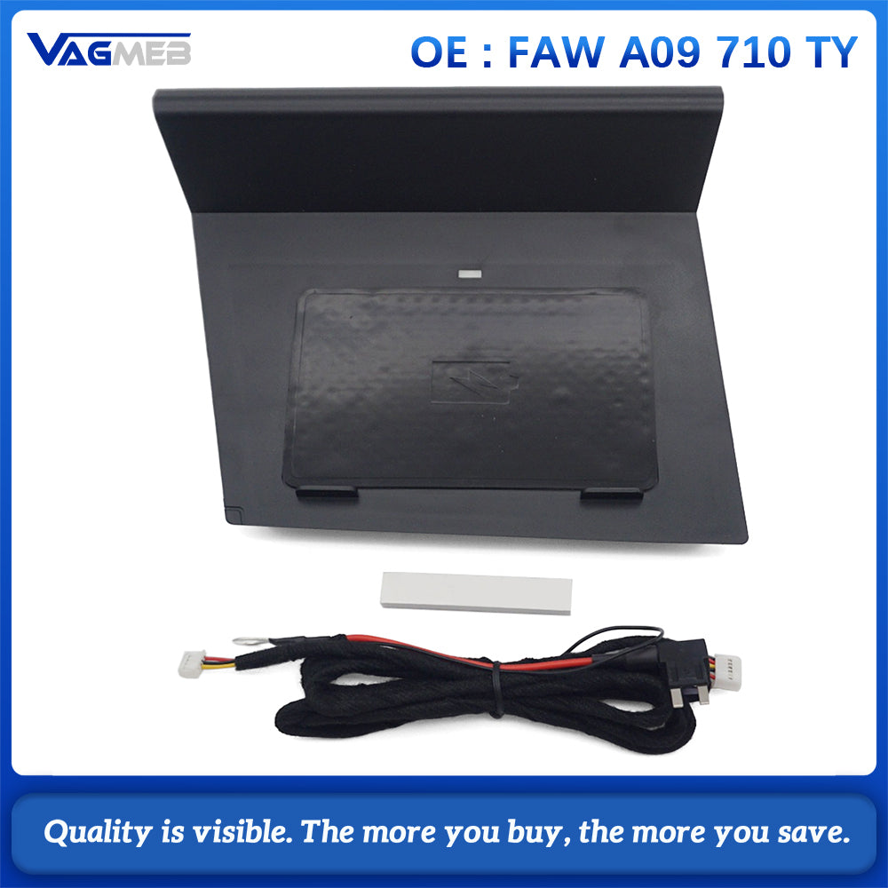 Wireless Phone Charger Module OE FAW A09710TY Fit FAW Volkswagen Tayron MQB Qi 15W Wireless Charging System  FAW A09 710 TY