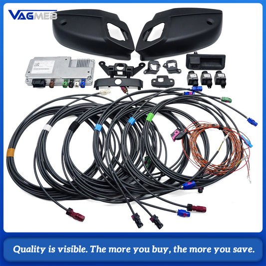 For Audi Q5 2023 360 Panorama Environment Rear Viewer Camera（No reverse image）