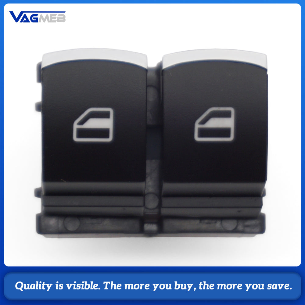 Window Control Switch Button For VW Eos Golf MK5 MK6 GTI 2 Door Scirocco Tiguan Polo 5K3 959 857 587C