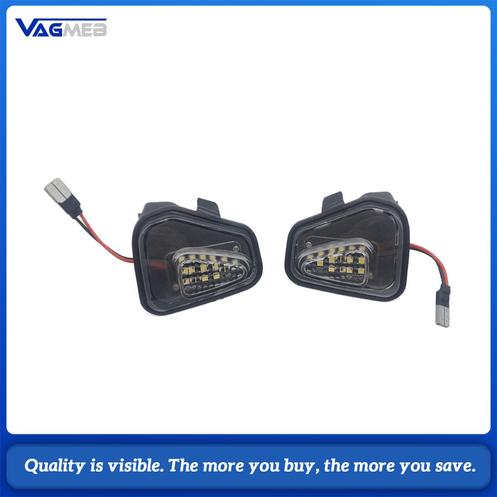 For VW Passat B7 LED Puddle Light Bulb Under Side Mirror Light No Error Led Puddle Lamp
