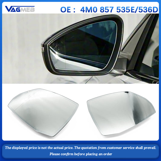 Auto Wing Door Outside Rearview Mirror Glass For Audi Q5 Q7 4M0 857 535E/536D