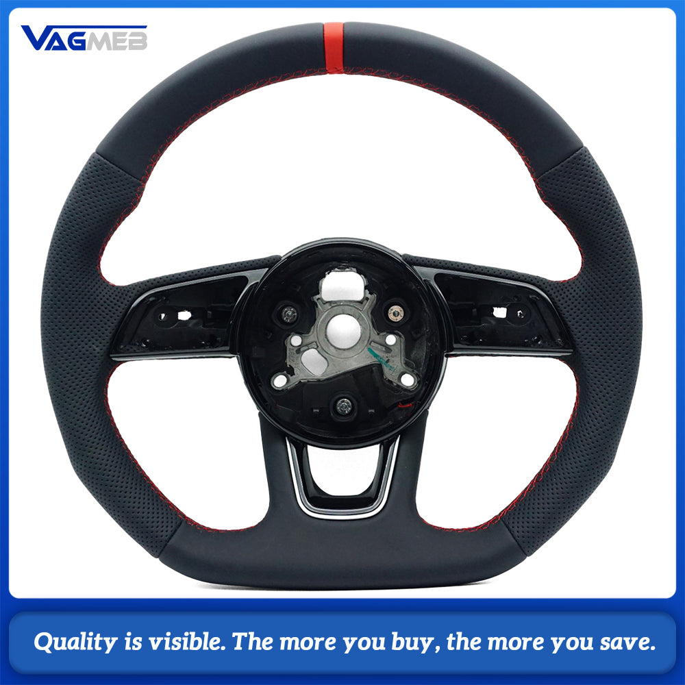 For Audi A4 B9 Punching Multicolor line steering wheel
