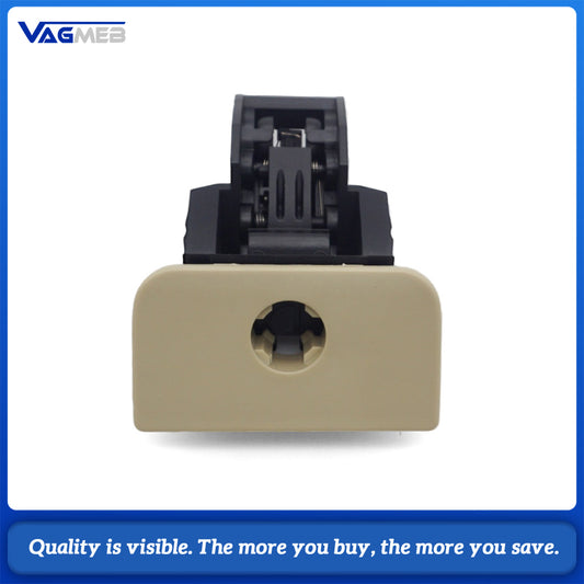 6Q0857131C Glove Box Lock Cover for VW Polo 9N Golf MK4 Bora 2002-2010  Glove Compartment Latch Handle Trim 6Q0 857 131 C