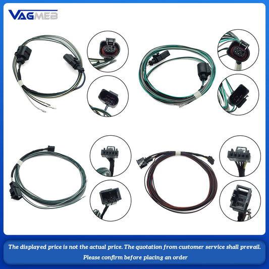 Adapter cable harness For upgrading and installing LED taillights For Audi A4 B9