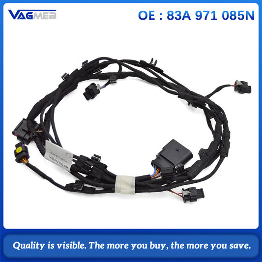 83A971085N PDC Parking Aid Wire Harness 4PCS For Audi Q3 F3 Front Bumper 83A 971 085 N