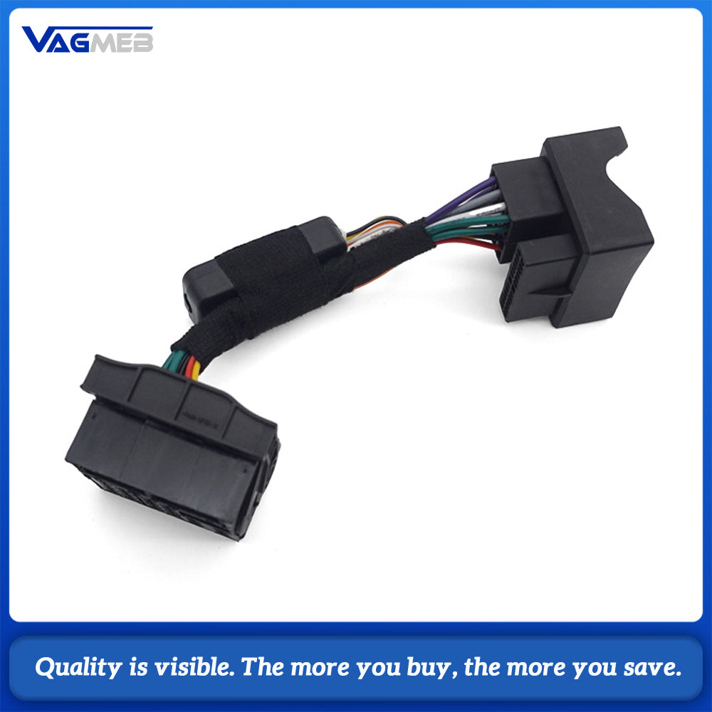 Multifunction Steering Wheel Button Control Simulator Adapter for VW Golf 5 6 Jetta MK5 Touran Caddy MIB RCD330 RCD510 RCD360