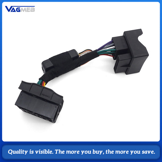 Multifunction Steering Wheel Button Control Simulator Adapter for VW Golf 5 6 Jetta MK5 Touran Caddy MIB RCD330 RCD510 RCD360