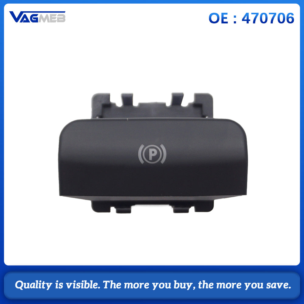 Car Electronic Handbrake Control Switch Parking Brake Button Replacement Part 470706 For Peugeot 3008 5008 308 DS5 DS6