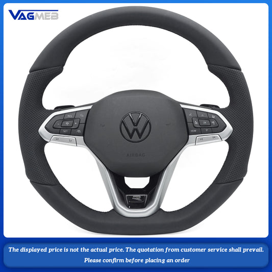 For VW Passat B8.5 Heated small paddle shifters steering wheel