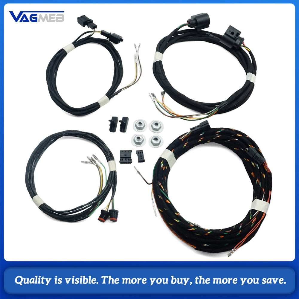 Lane Change Assist Blind Spot Wiring Harness For VW Passat B8  Side Assist Cable Set