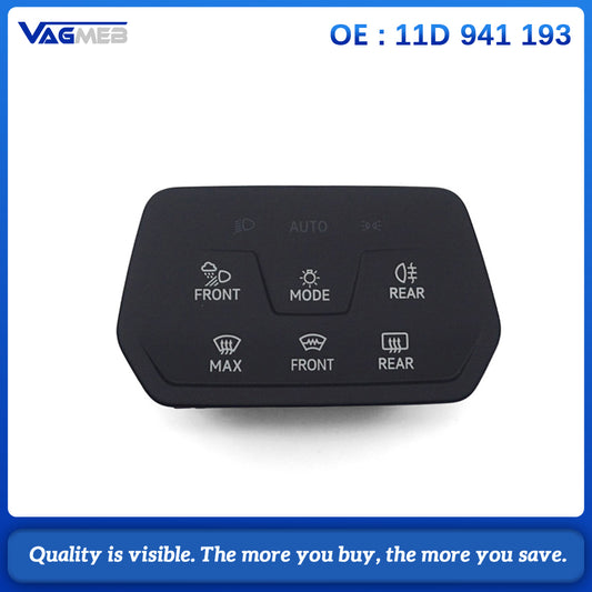 Front Windshield Defrost Demist Switch CPZ 11D941193 For VW ID.3 ID.4 ID.5 MEB Platform