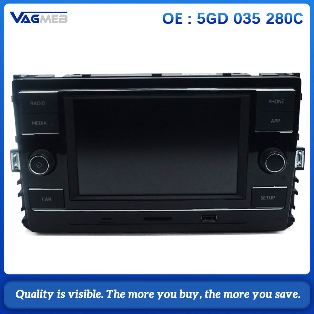 MIB Carplay Car Radio 5GD035280C Android Auto Multimedia Player for VW MQB Golf MK7 Passat B8 T-ROC Lamando TiguanL New Octavia