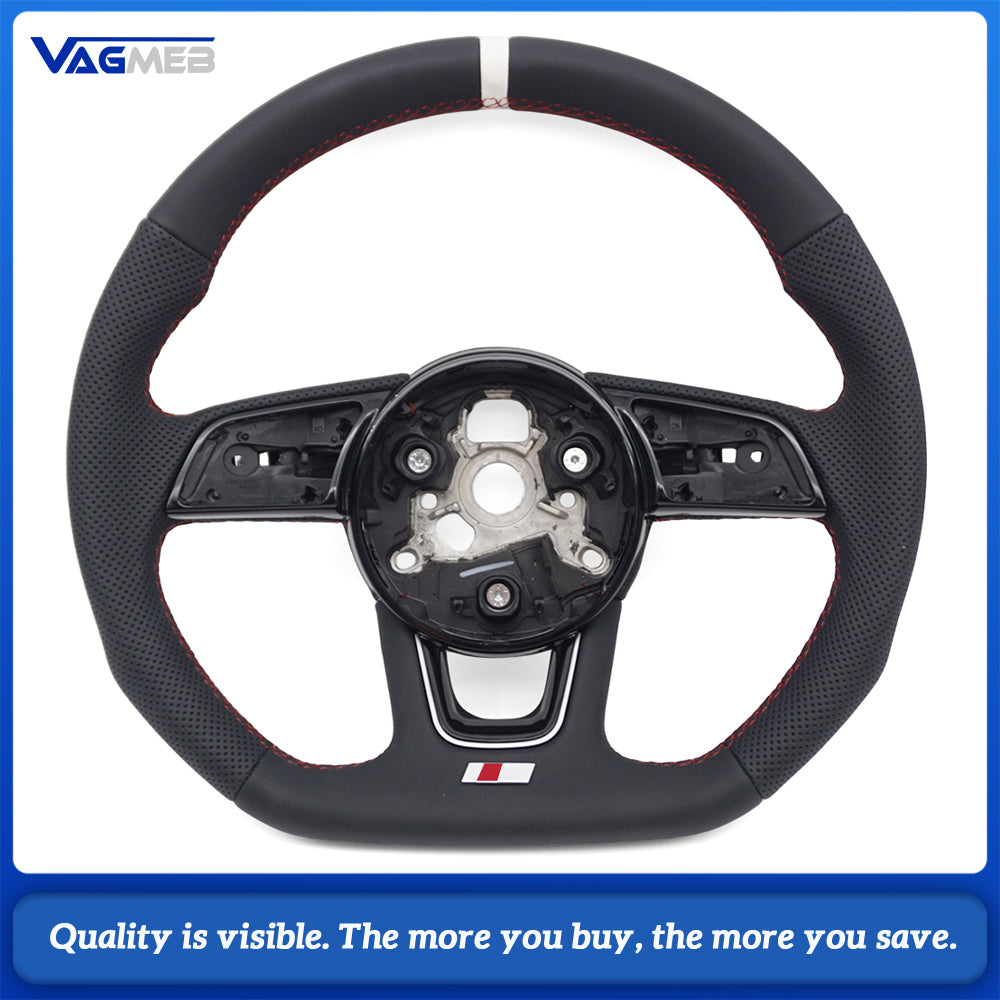 car steering wheel suitable for Audi A4 B9 leather steering wheel car accessories