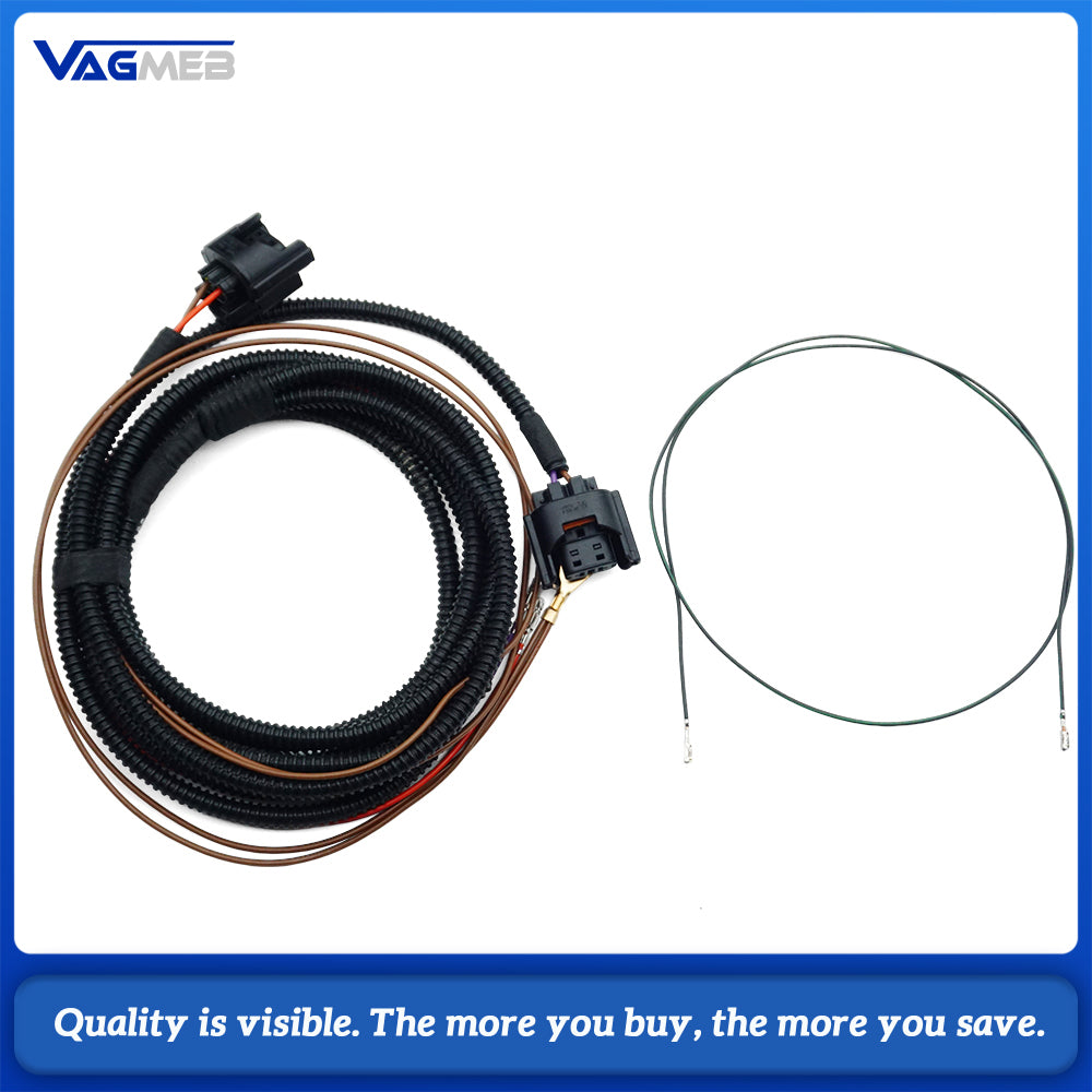 Front Fog Light Wiring Kit For Volkswagen Golf 7 MK7.5 GTI R Retrofit Cable