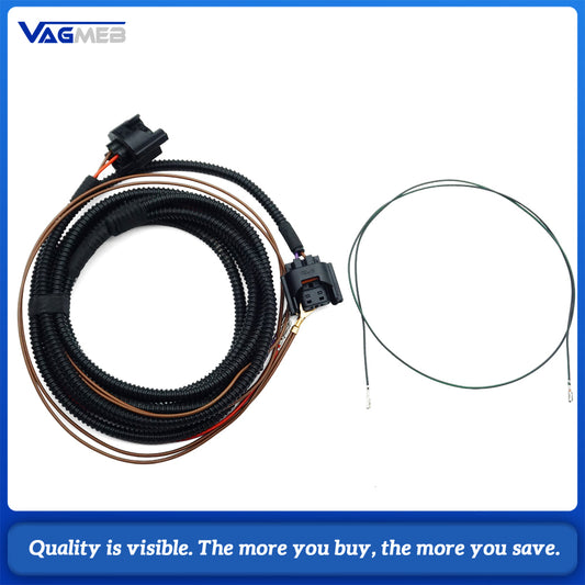 Front Fog Light Wiring Kit For Volkswagen Golf 7 MK7.5 GTI R Retrofit Cable