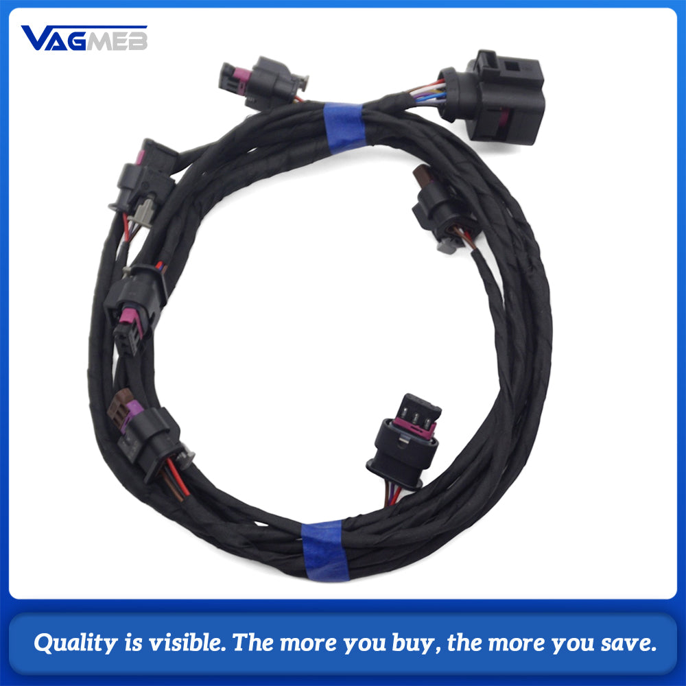 For VW Golf Passat Jetta CC PLA 2.0 6K OPS PDC Parking Front Bumper Electric Harness Cable Wire