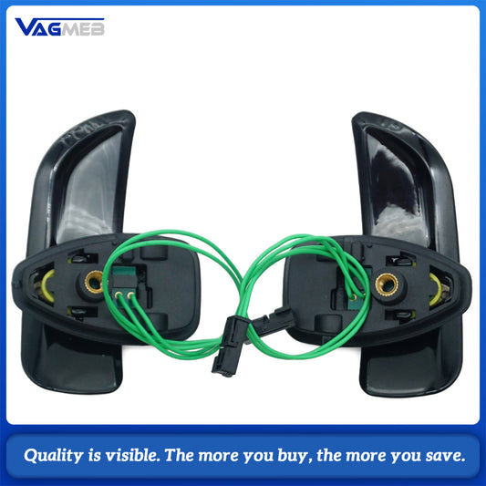 High Quality Steering Wheel Paddle Shifters Black For Mercedes AMG A45 CLA45 GLA45 C63 S63 W205