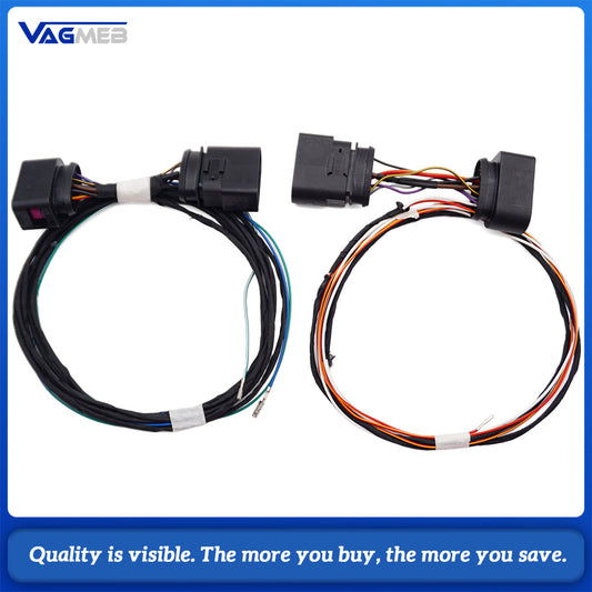For VW Polo 6C Halogen to LED HID Headlight Adapter Wiring Harness