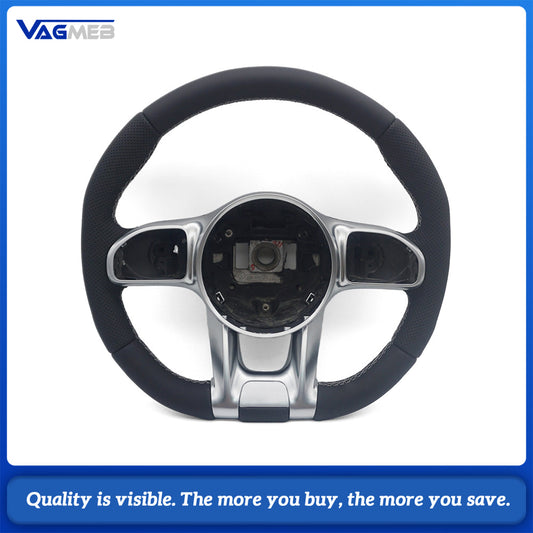 Car Steering Wheel for Mercedes Benz AMG W204 W205 W177 W213 W221 W222 W464 G350 G63 G65 G500 S450 Glc Gle Gls Gla