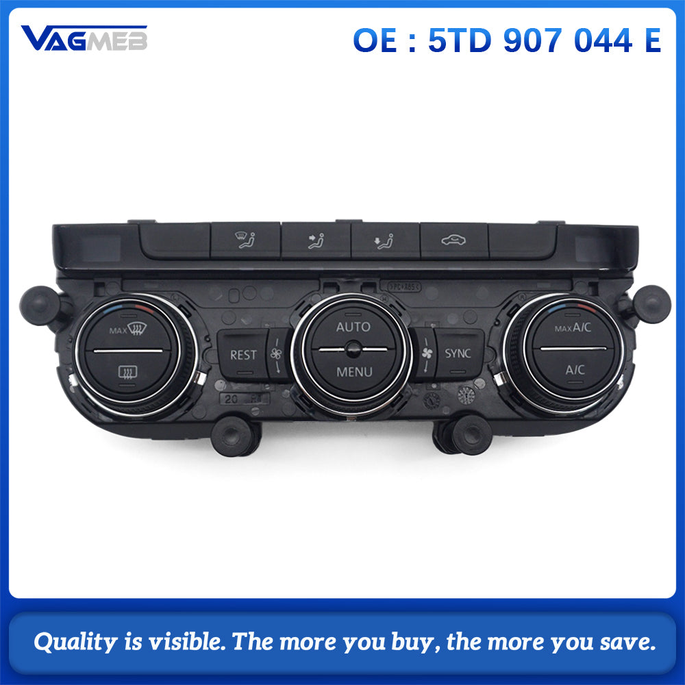 5TD 907 044 E Air conditioner panel has no heating function 5TD 907 044 E for Volkswagen VW New Touran / Tiguan L 2017-2026