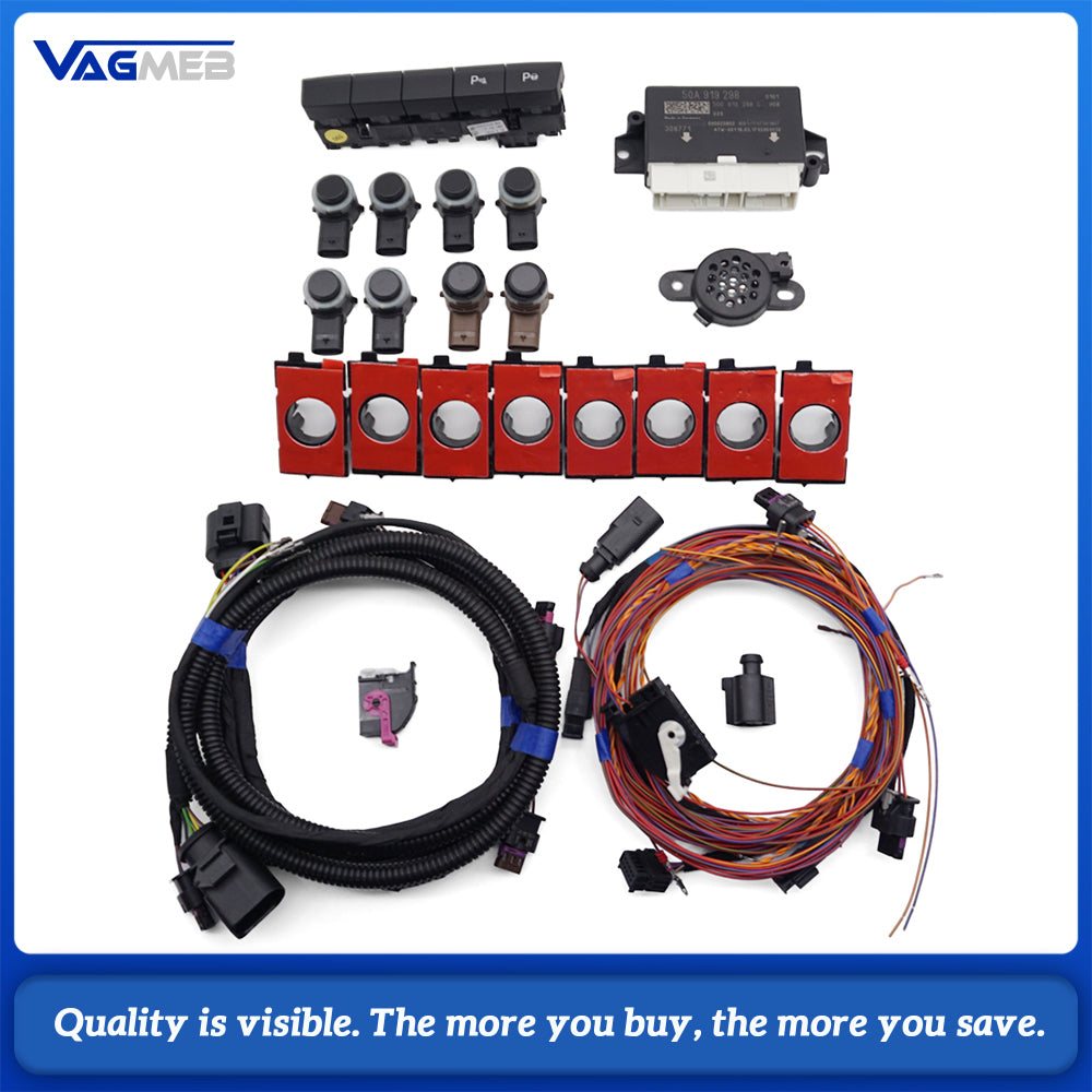 4K TO 12K AUTO Parking KIT PDC PLA 2.0 OPS Wire Brackets For Skoda Octavia mk3