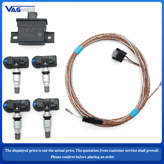 For VW MEB platform ID3 ID4 ID6 second-generation tire pressure module monitoring  30D 907 251 3WD 907 273