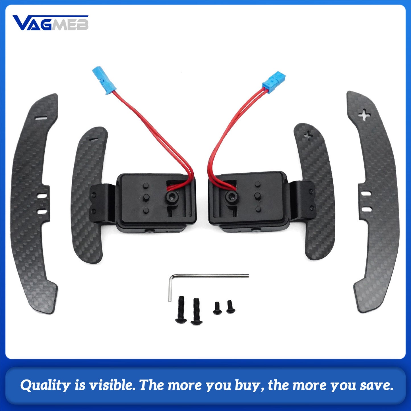 Carbon fiber magnetic shift paddles steering wheel Modified for BMW G-Chassis G87G80G82G83G20G21G28G22G23G26G30G31G38F90
