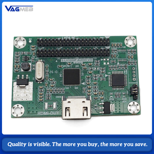 LVDS to HDMI Converter Adapter Board Main Chip Solution Video‑Only Conversion Module Without Audio Function For Industrial LCD Display