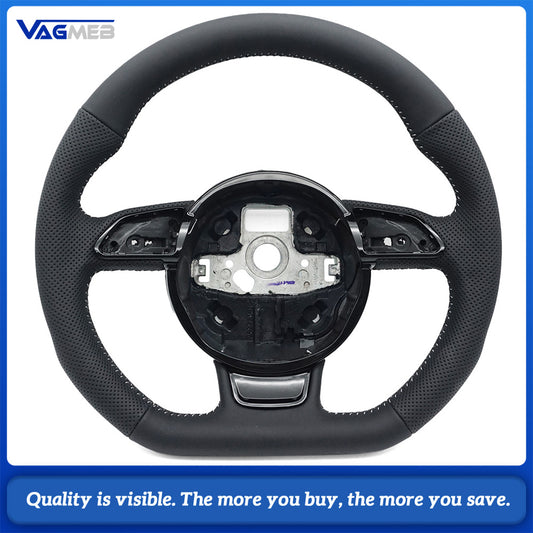 Automotive and spare parts steering system steering wheel and accessories For Audi A4B8 leather steering wheel