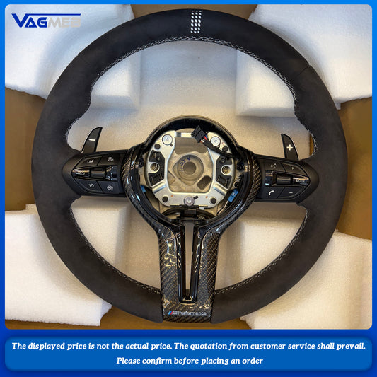 For BMW 1 3 4 5 series carbon fibre Steering wheel F30 F31 F20 F35 F10 F11 F18 E90 E91 E92 E93