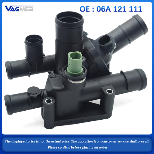 06A 121 111 Global Brand Engine Coolant Water Hose thermostat assembly For VW Golf Mk4 for Audi A3 For SEAT For SKODA