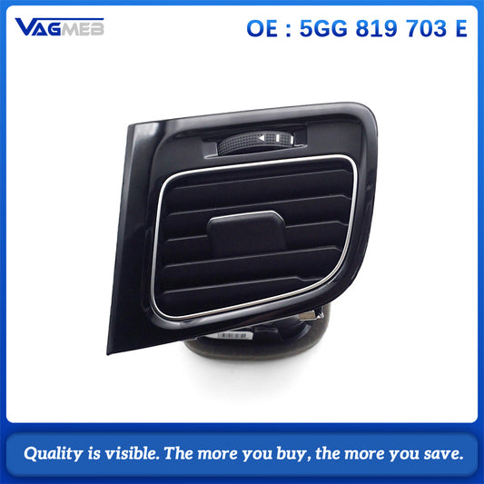 For VW Golf MK7 5GG 819 703 Front Dashboard Central A/C Heater Air Vent Outlet